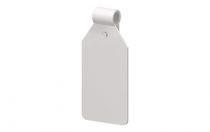 White Plastic Price Flap